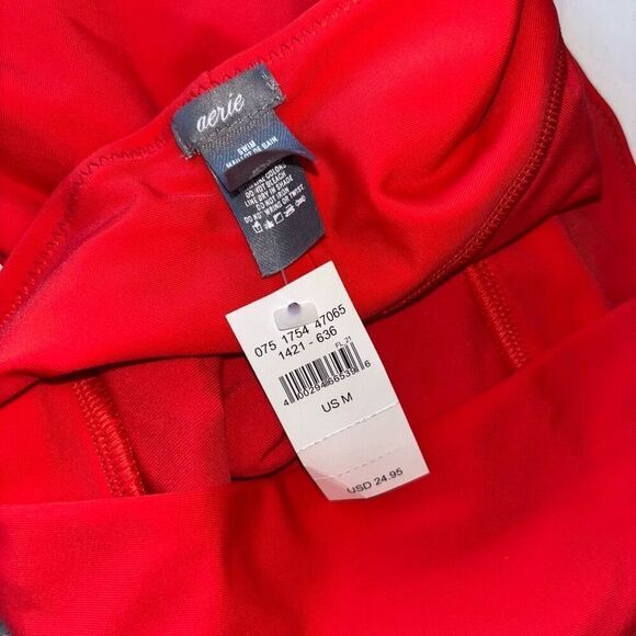 Aerie - 34b Perkier Push Up NWT Convertible Underwire Bikini Top High Waist Bott - Picture 6 of 9